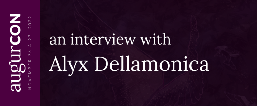 An interview with Alyx Dellamonica #AugurCon2022